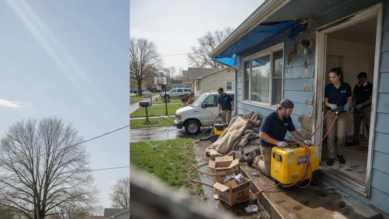 Basement Flood Cleanup in Anamoose, ND near me